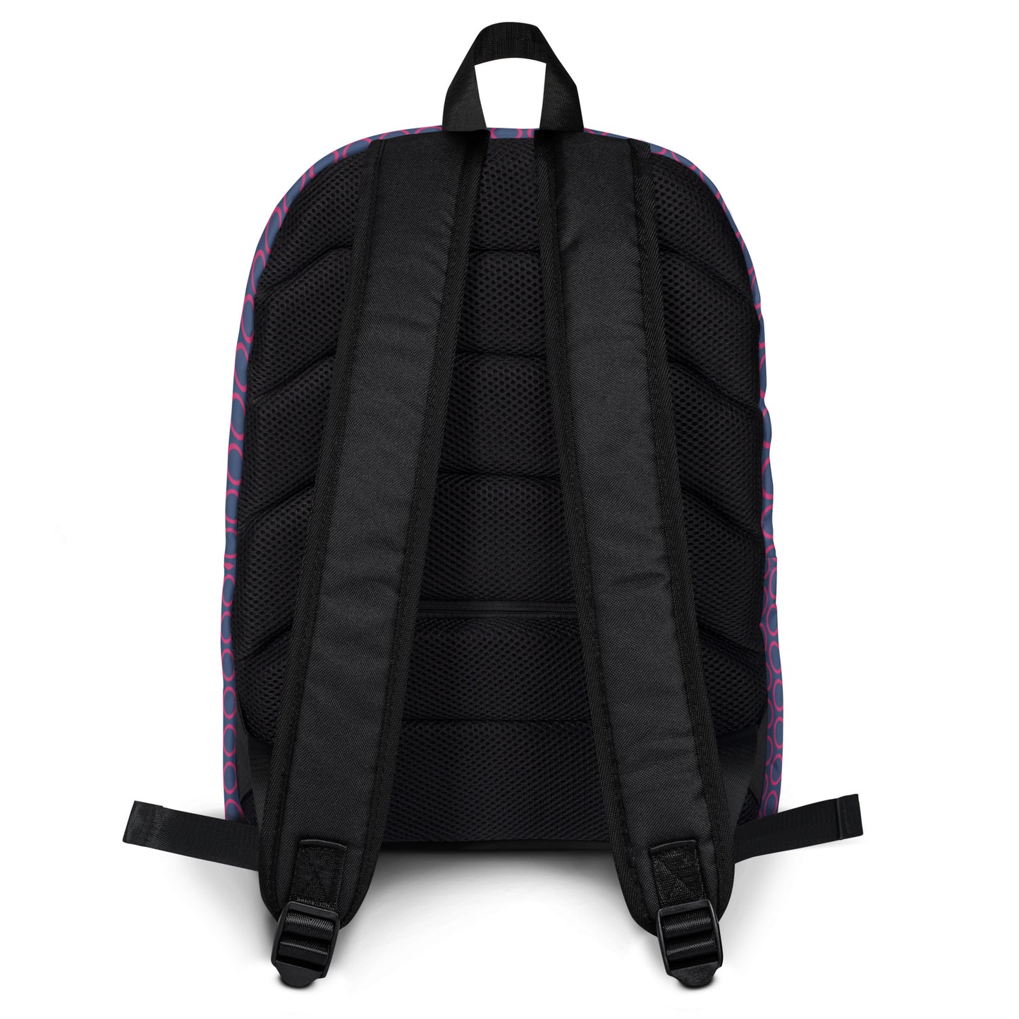 Pink Circles - Inspired By Selena Gomez - Sustainably Made Backpack