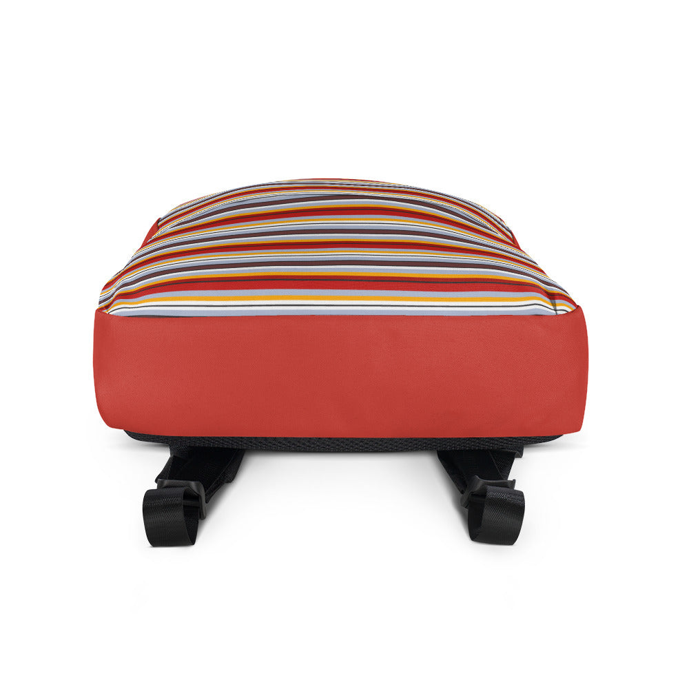 Multi Colored Lines - Inspired By Taylor Swift - Sustainably Made Backpack