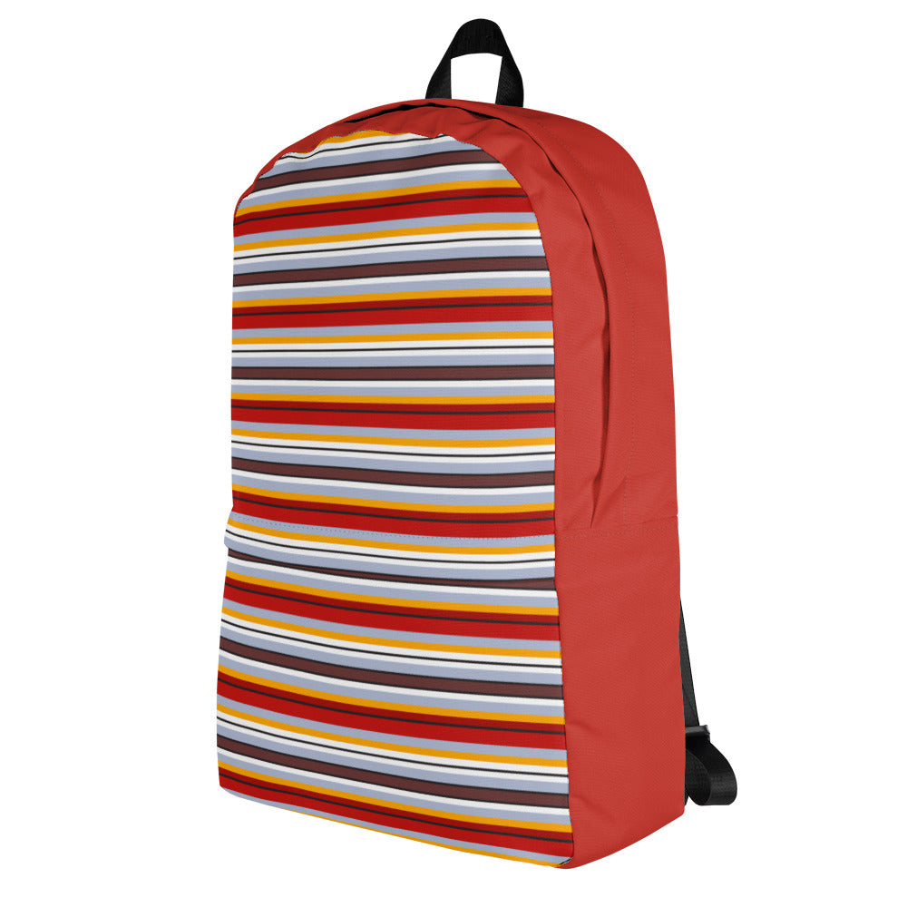 Multi Colored Lines - Inspired By Taylor Swift - Sustainably Made Backpack