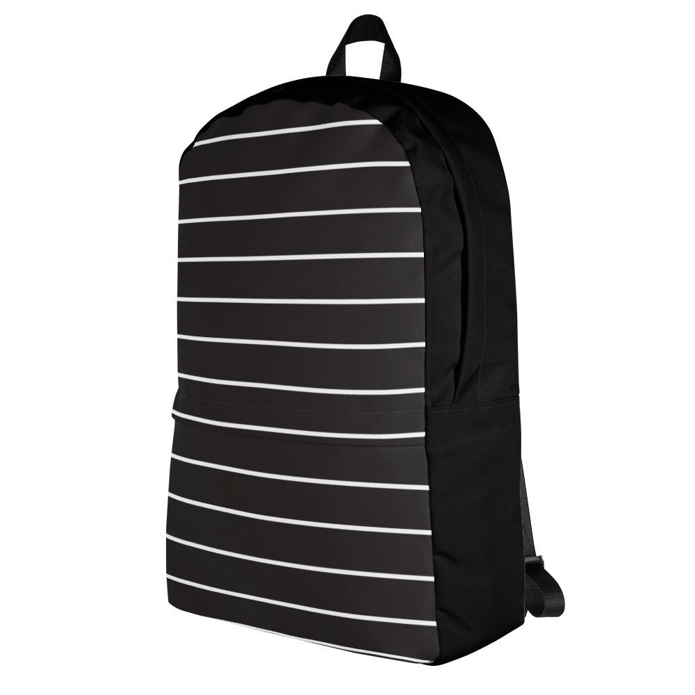 Black Stripes - Inspired By Taylor Swift - Sustainably Made Backpack