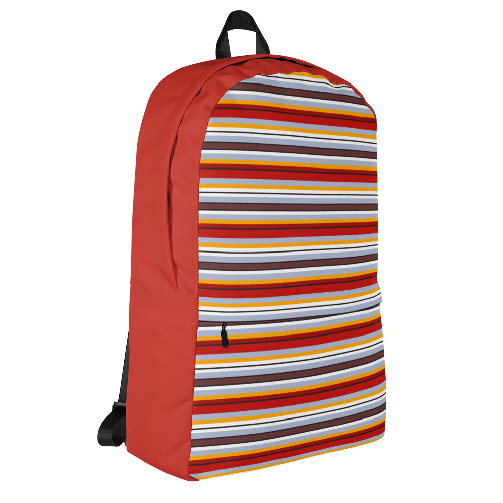 Multi Colored Lines - Inspired By Taylor Swift - Sustainably Made Backpack