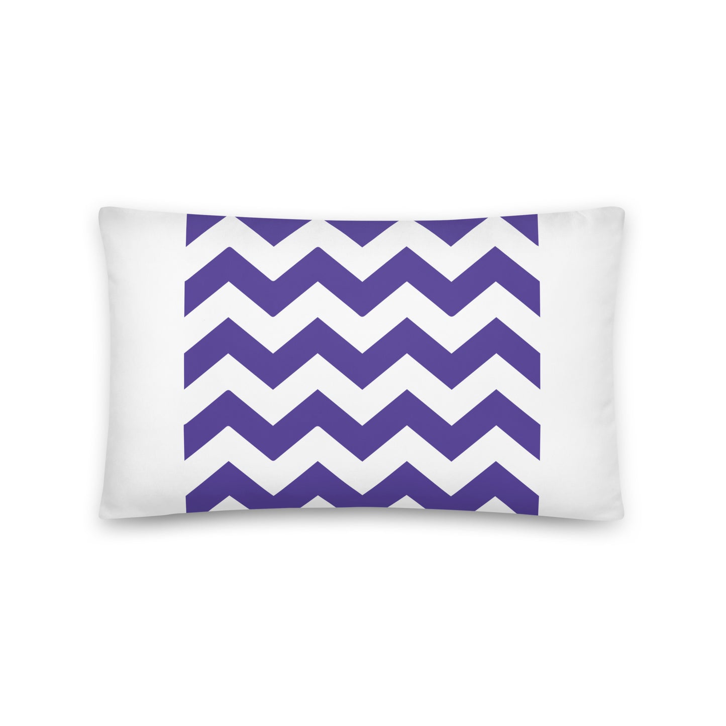 Blue Zigzag - Inspired By Harry Styles - Sustainably Made Basic Pillow