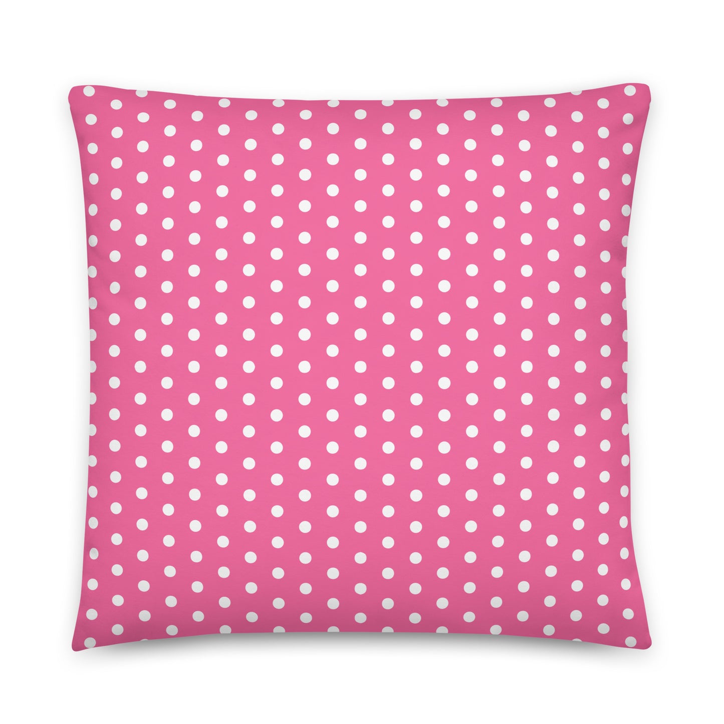 Pink Polkadot - Inspired By Harry Styles - Sustainably Made Basic Pillow