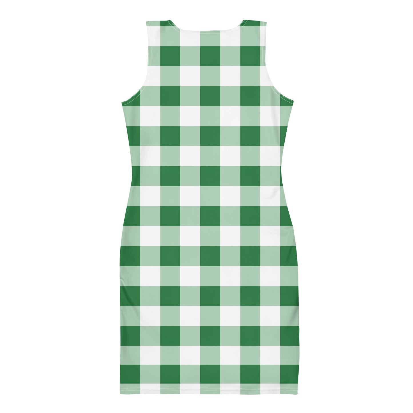 Gingham Green - Inspired By Harry Styles - Sustainably Made dress