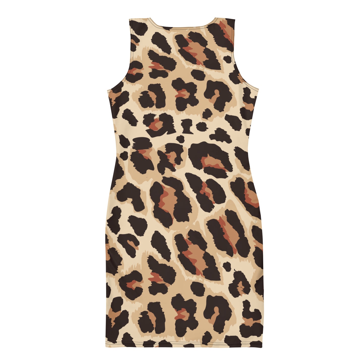 Leopard Skin - Inspired By Selena Gomez - Sustainably Made Bodycon dress