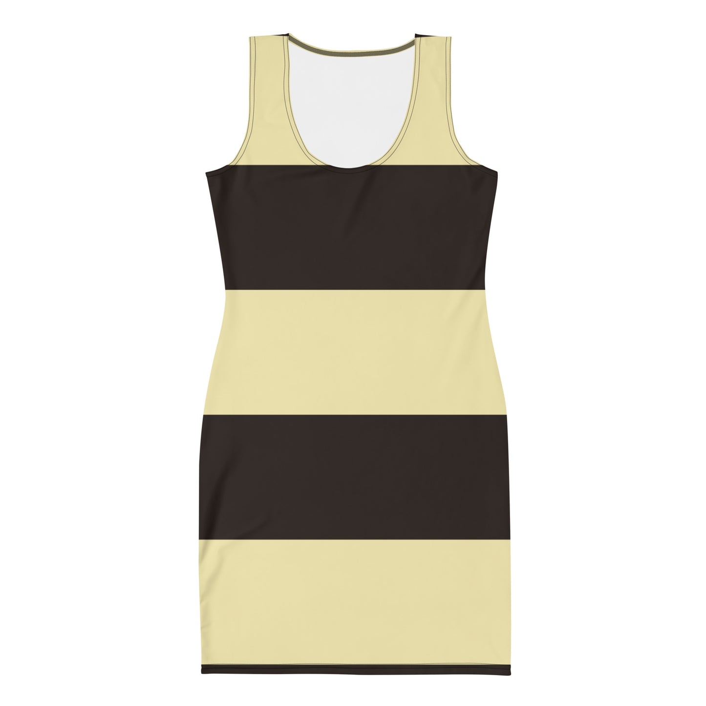 Black Gold Stripes - Inspired By Taylor Swift - Sustainably Made Dress