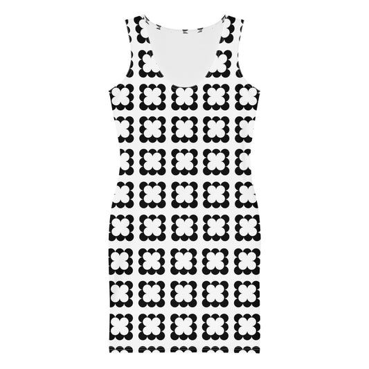 Classic Tile - Inspired By Dua Lipa - Sustainably Made dress
