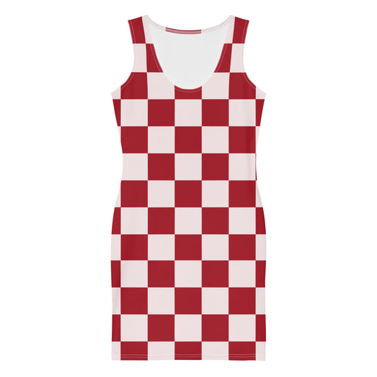 Go Red - Inspired By Dua Lipa - Sustainably Made dress