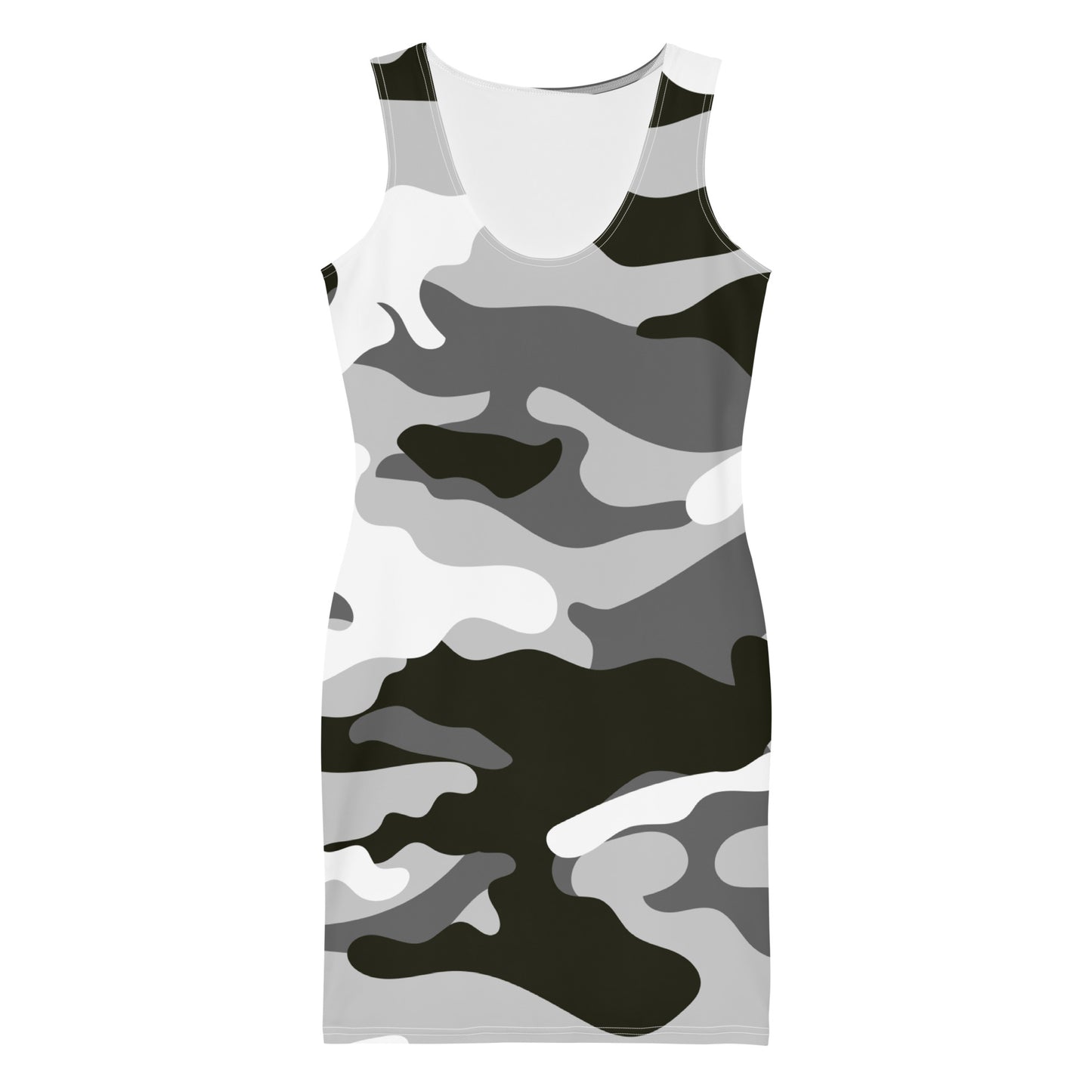 Grey Camo - Inspired By Zendaya - Sustainably Made dress