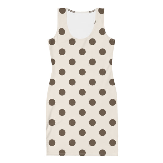 Polkadot - Inspired By Dua Lipa - Sustainably Made Bodycon dress