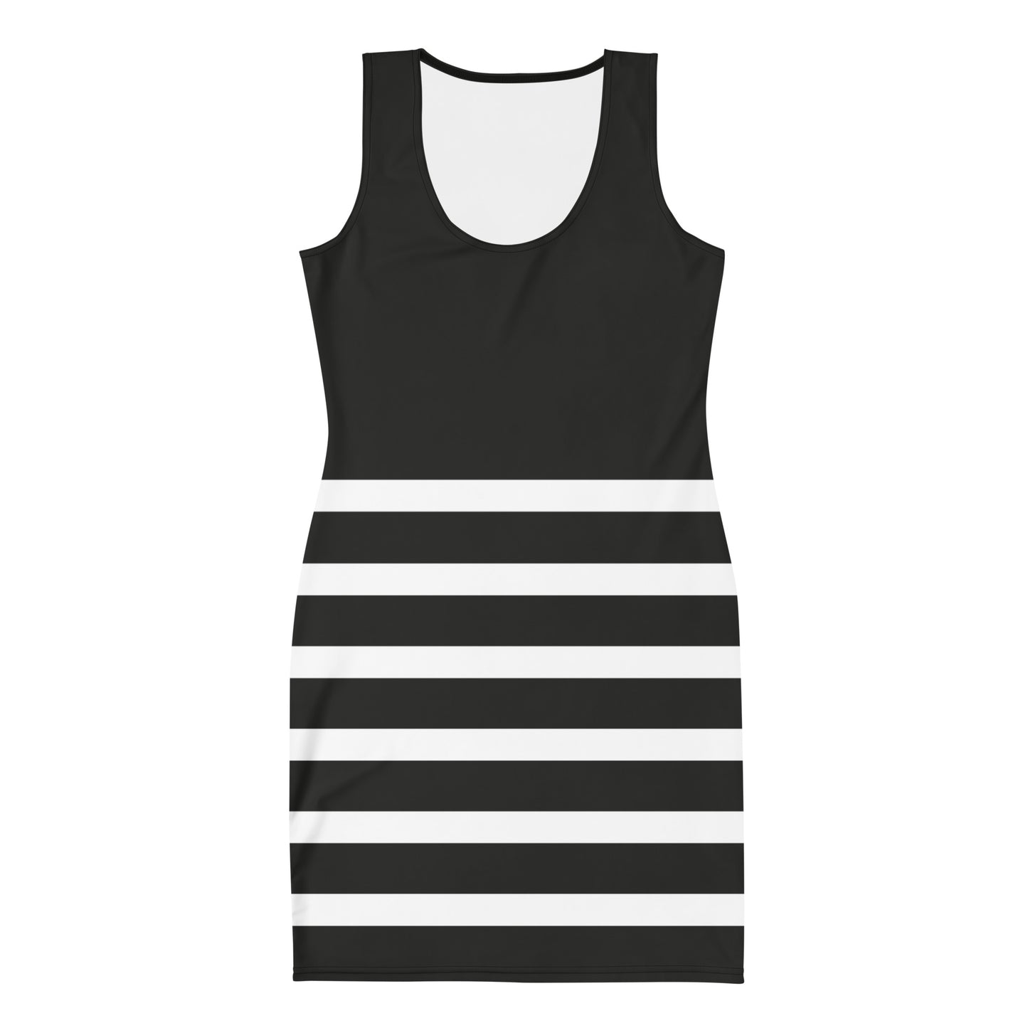 Half Lines - Inspired By Selena Gomez - Sustainably Made Bodycon dress