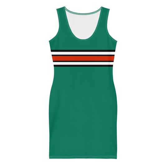 Sweet 70's - Inspired By Dua Lipa - Sustainably Made Bodycon dress