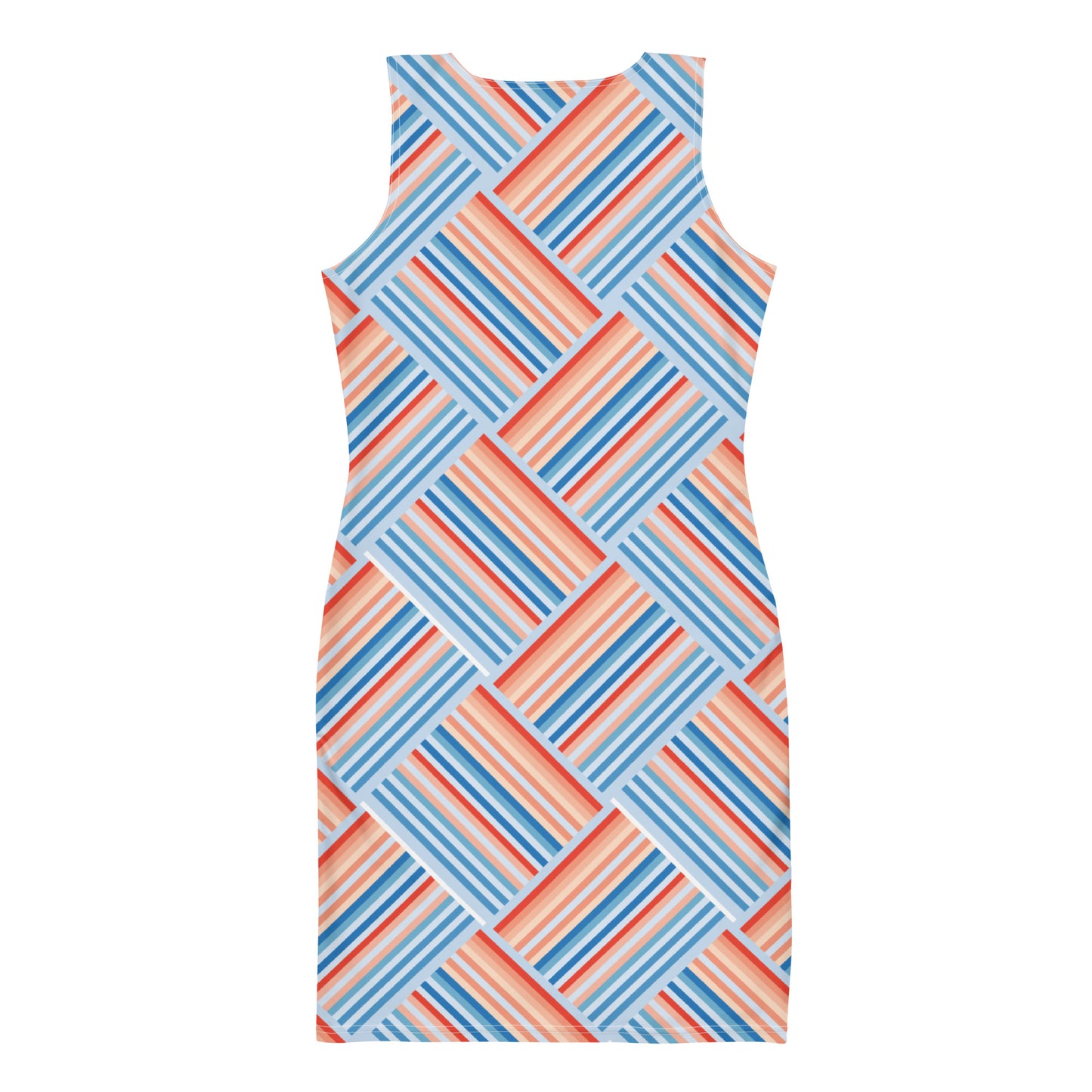 Climate Change Global Warming Stripes | Pattern - Sustainably Made Dress