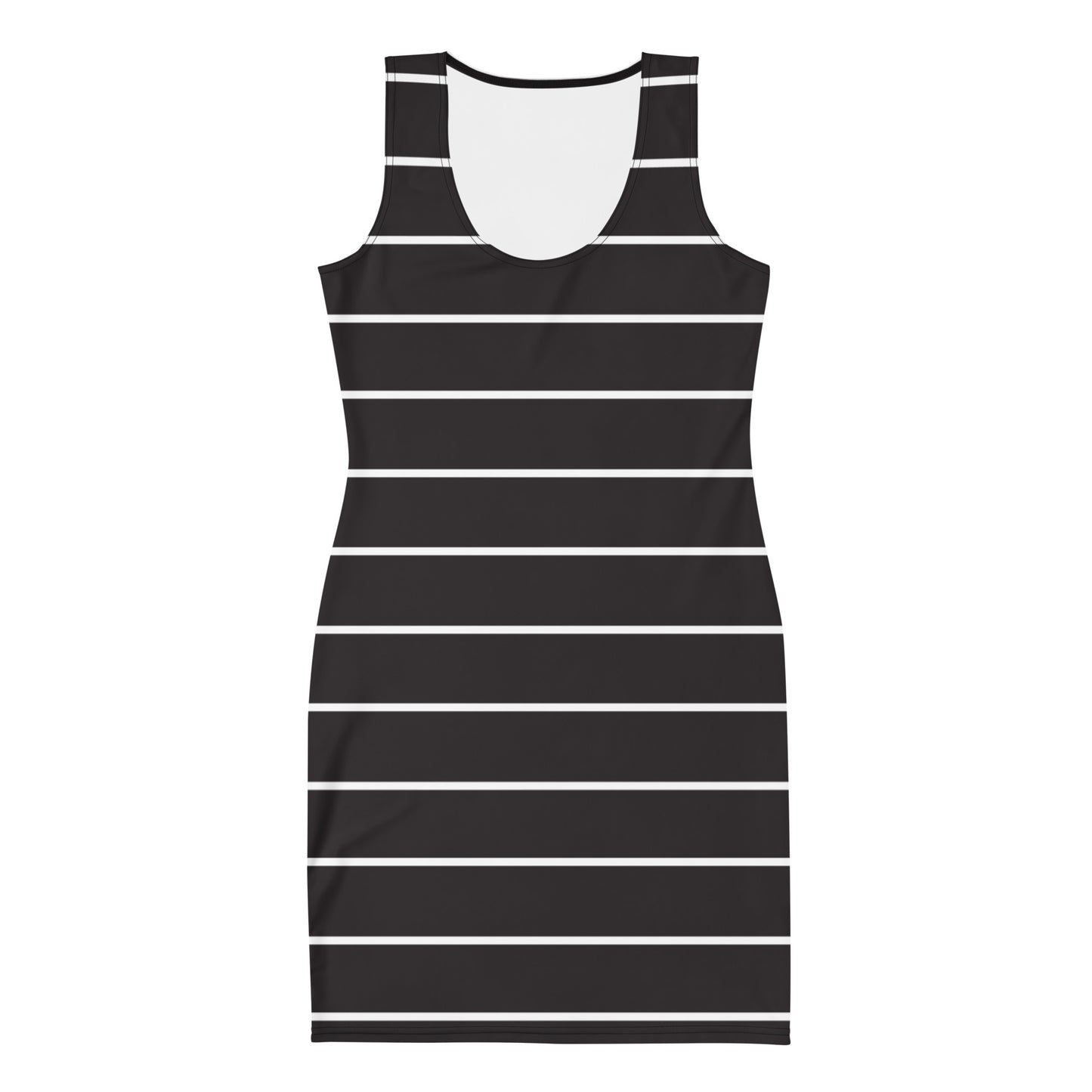Black Stripes - Inspired By Taylor Swift - Sustainably Made Dress