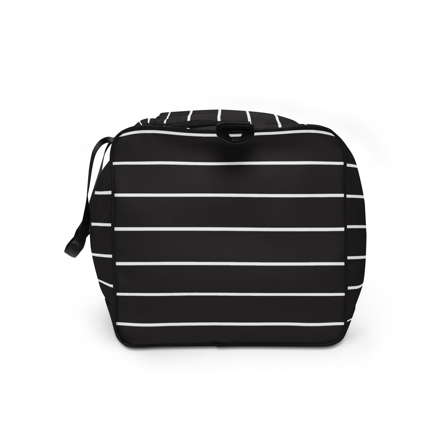Black Stripes - Inspired By Taylor Swift - Sustainably Made Duffle bag