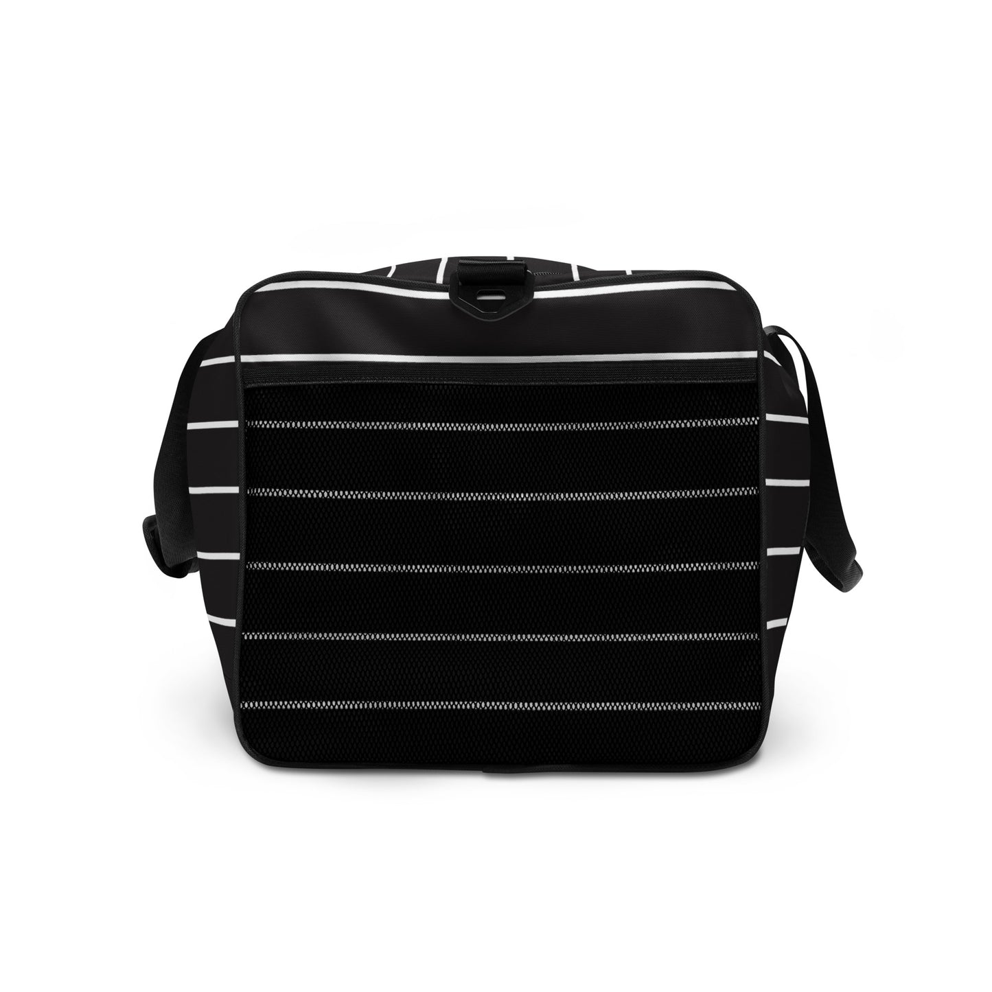 Black Stripes - Inspired By Taylor Swift - Sustainably Made Duffle bag