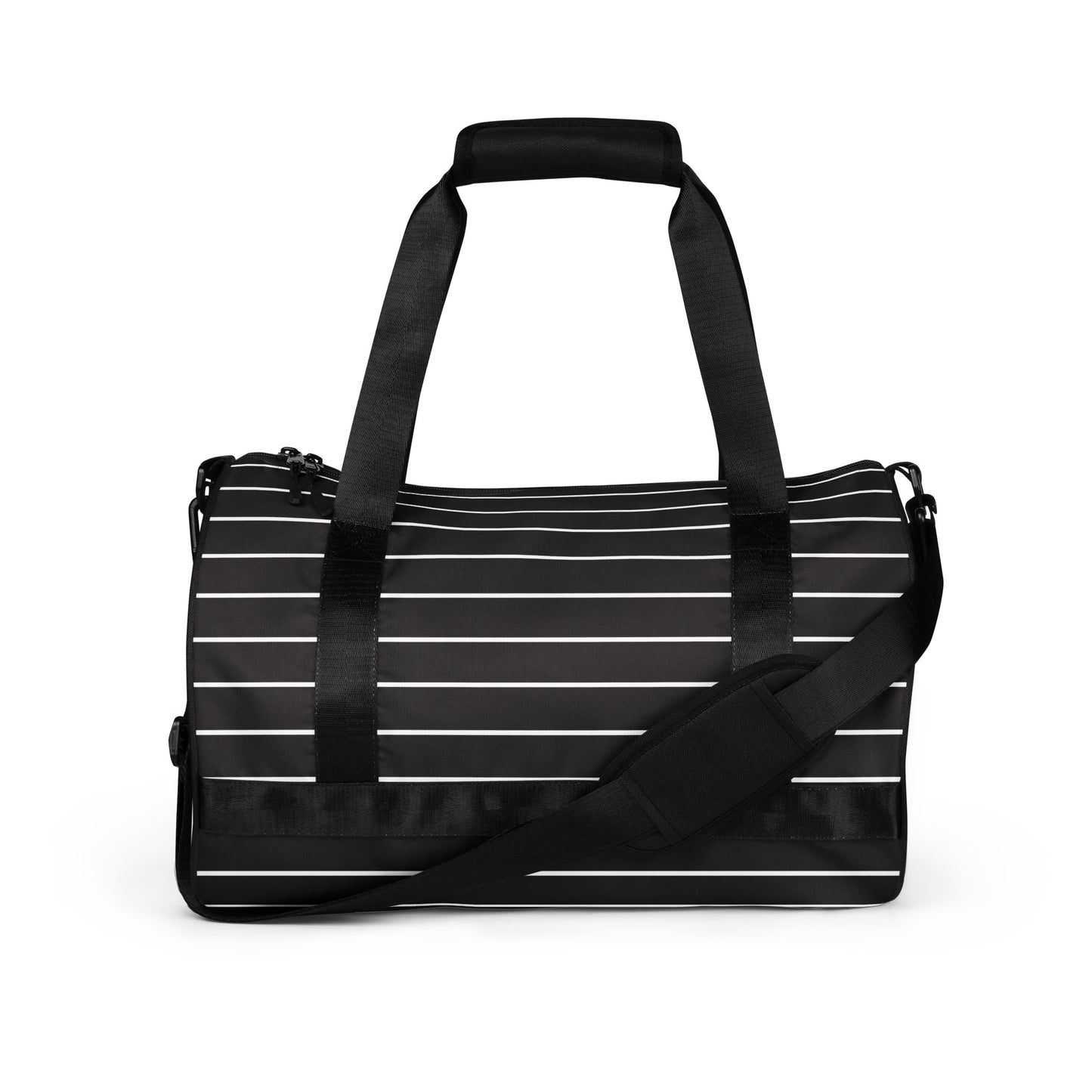 Black Stripes - Inspired By Taylor Swift - Sustainably Made gym bag