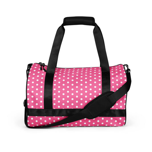 Pink Polkadot - Inspired By Harry Styles - Sustainably Made gym bag