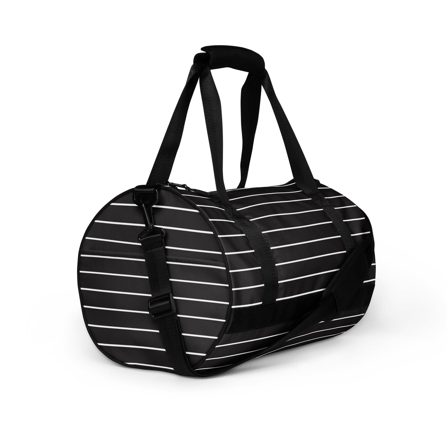 Black Stripes - Inspired By Taylor Swift - Sustainably Made gym bag
