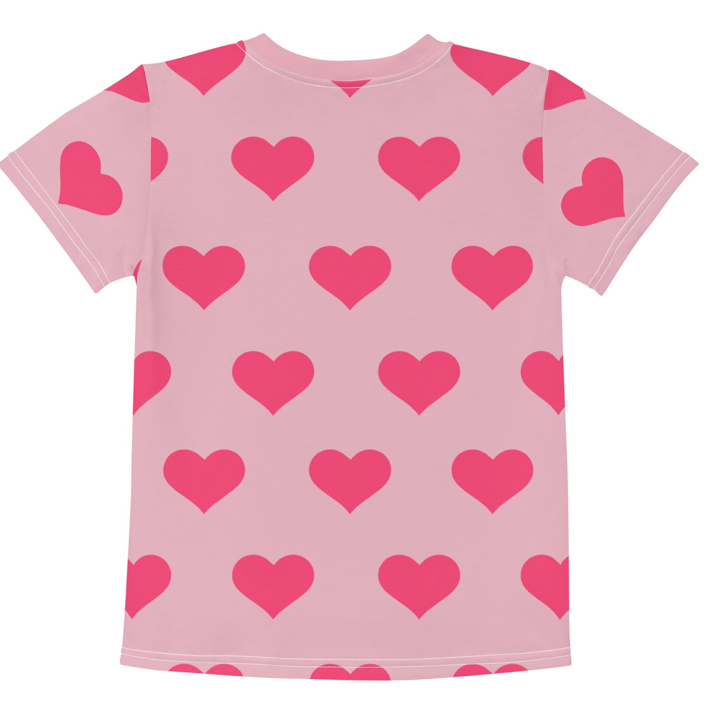 Pink Love - Sustainably Made Kids crew neck t-shirt