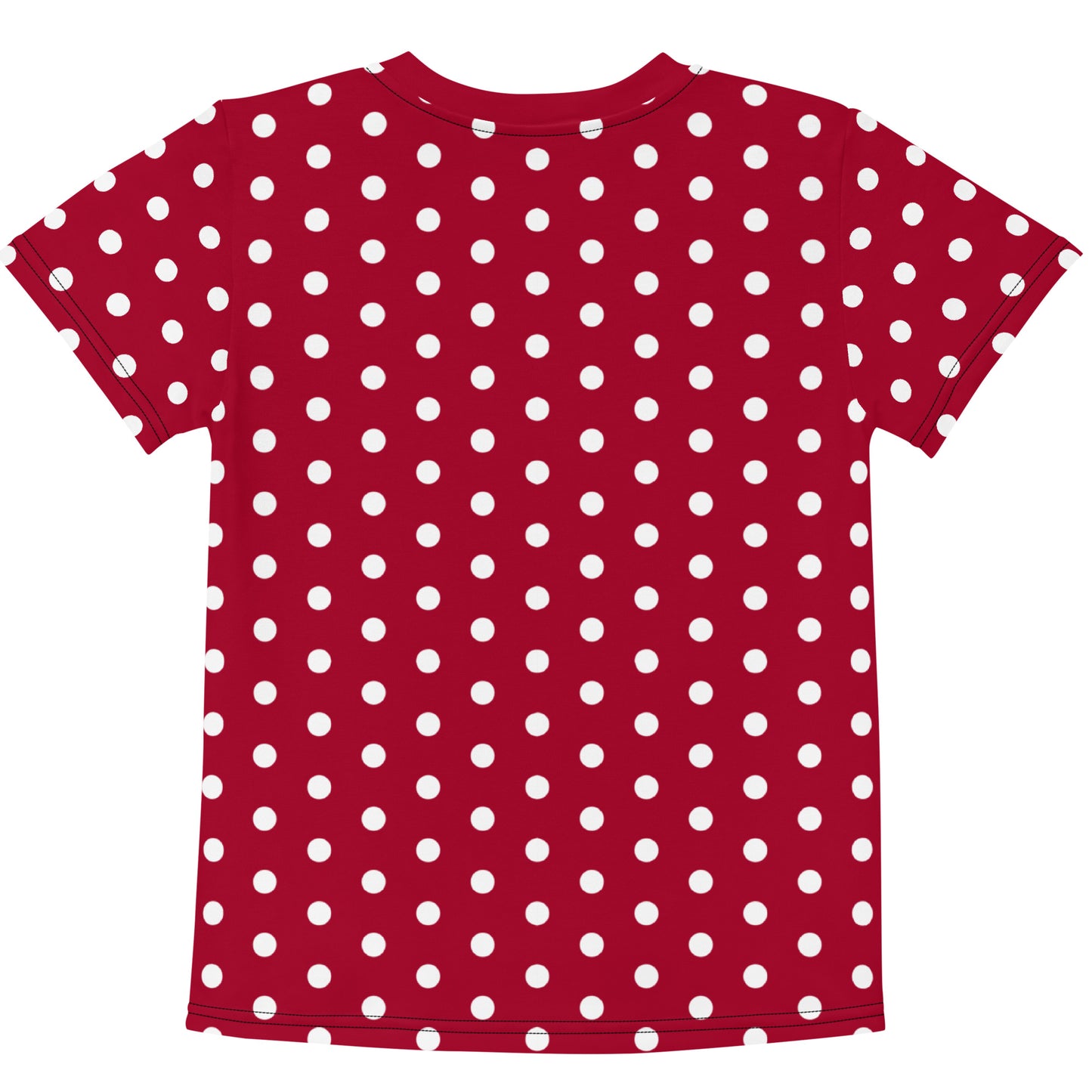 Maroon Polka Dot - Inspired By Taylor Swift - Sustainably Made Kids T-shirt