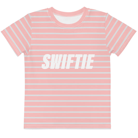 Swiftie Stripes - Inspired By Taylor Swift - Sustainably Made Kids t-shirt