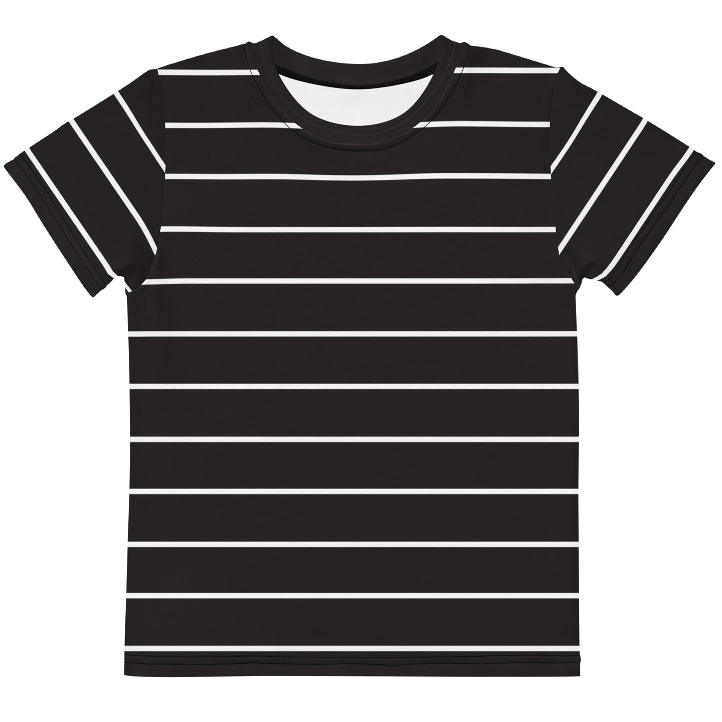 Black Stripes - Inspired By Taylor Swift - Sustainably Made Kids crew neck t-shirt
