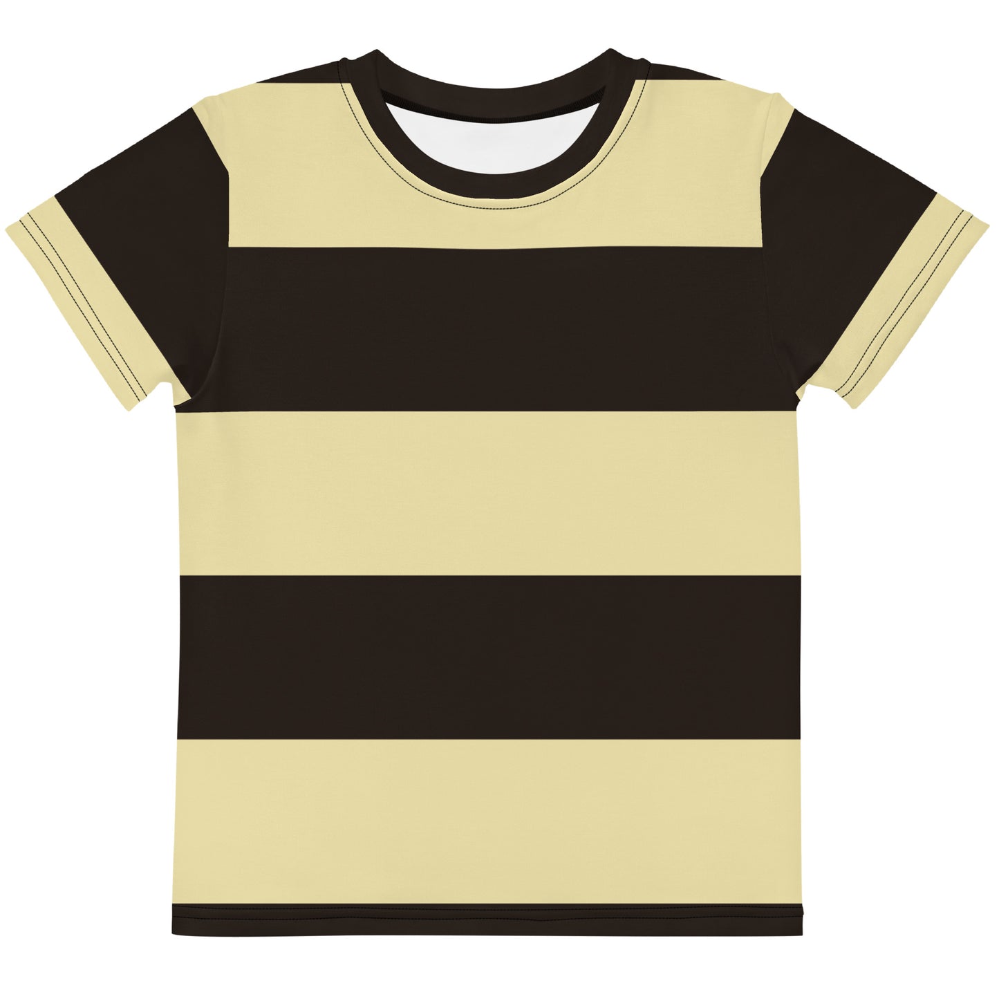 Black Gold Stripes - Inspired By Taylor Swift - Sustainably Made Kids T-shirt