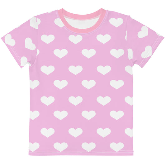 Hearty - Inspired By Dua Lipa - Sustainably Made Kids crew neck t-shirt