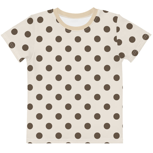 Polkadot - Inspired By Dua Lipa - Sustainably Made Kids crew neck t-shirt