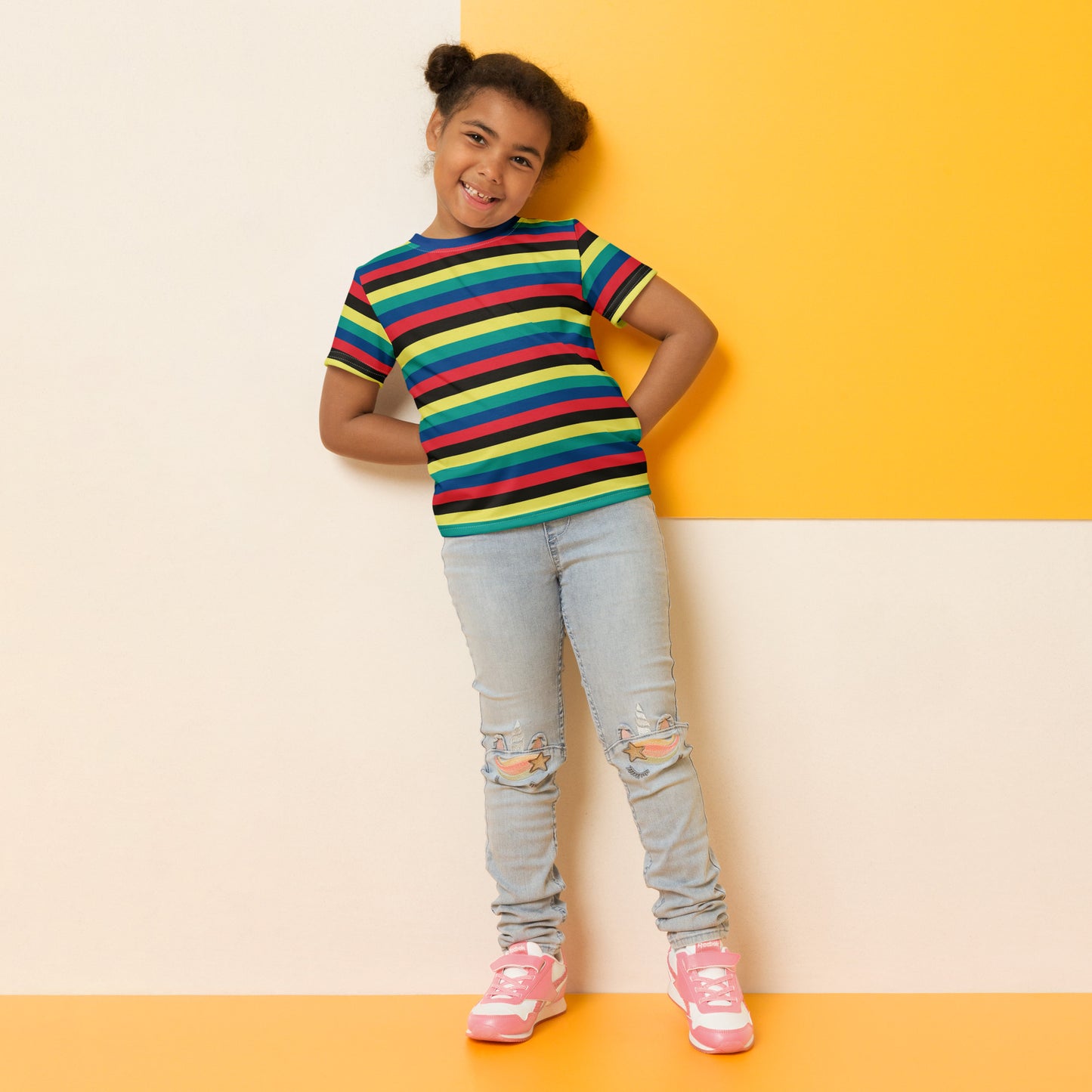 Roman - Inspired By Dua Lipa - Sustainably Made Kids crew neck t-shirt