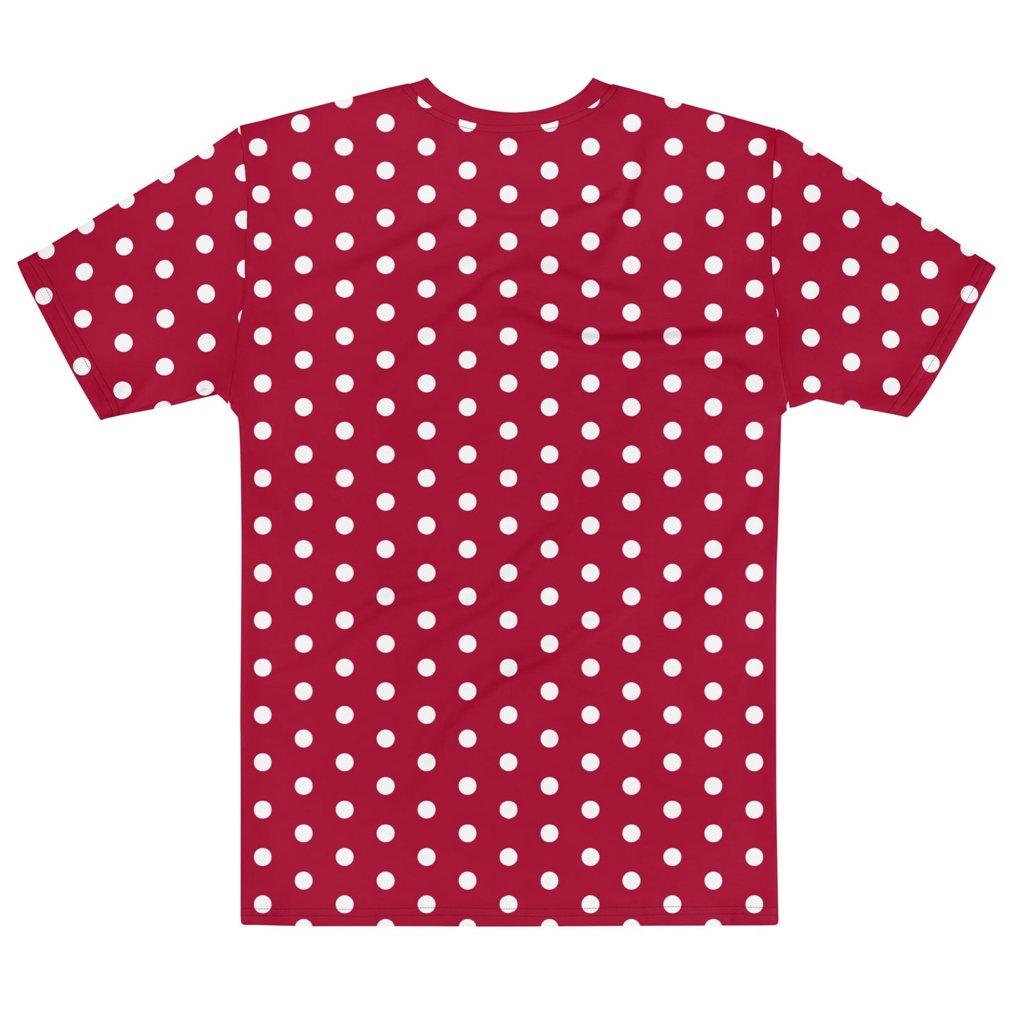 Maroon Polka Dot - Inspired By Taylor Swift - Sustainably Made Men's t-shirt