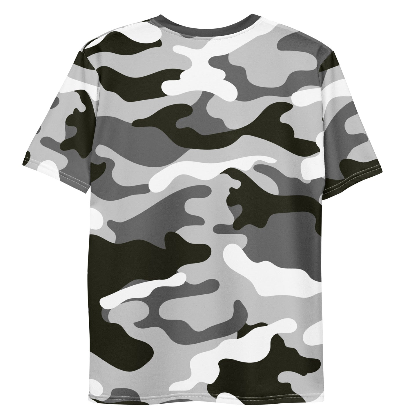 Grey Camo - Inspired By Zendaya - Sustainably Made Men’s Short Sleeve Tee