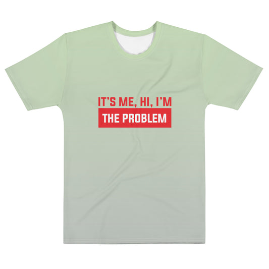 The Problem | Gradient Mint - Inspired By Taylor Swift - Sustainably Made Men’s Short Sleeve Tee
