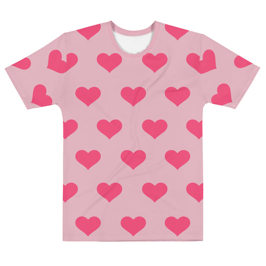 Pink Love - Sustainably Made Men’s Short Sleeve Tee