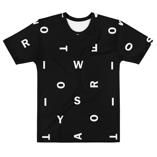 Letter Black - Inspired By Taylor Swift - Sustainably Made Men's t-shirt