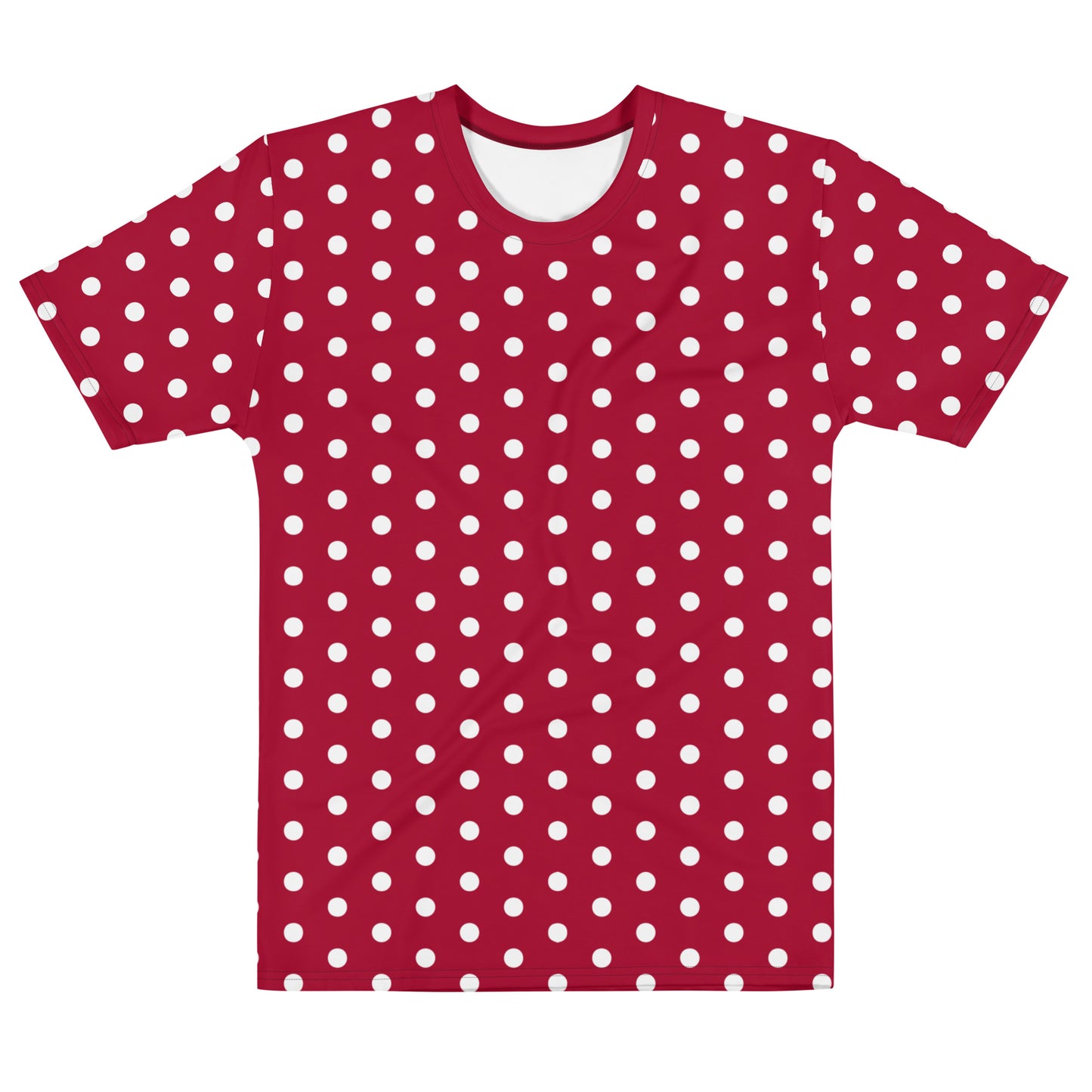 Maroon Polka Dot - Inspired By Taylor Swift - Sustainably Made Men's t-shirt