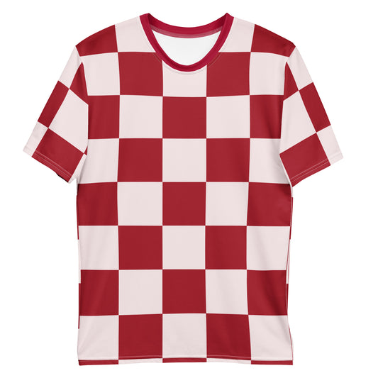 Go Red - Inspired By Dua Lipa - Sustainably Made Men’s Short Sleeve Tee