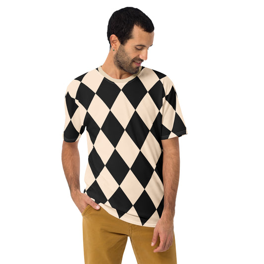 Harlequin - Inspired By Selena Gomez - Sustainably Made Men's Short Sleeve Tee