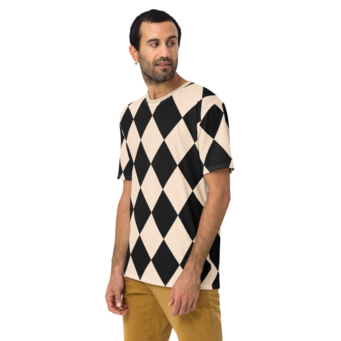 Harlequin - Inspired By Selena Gomez - Sustainably Made Men's Short Sleeve Tee