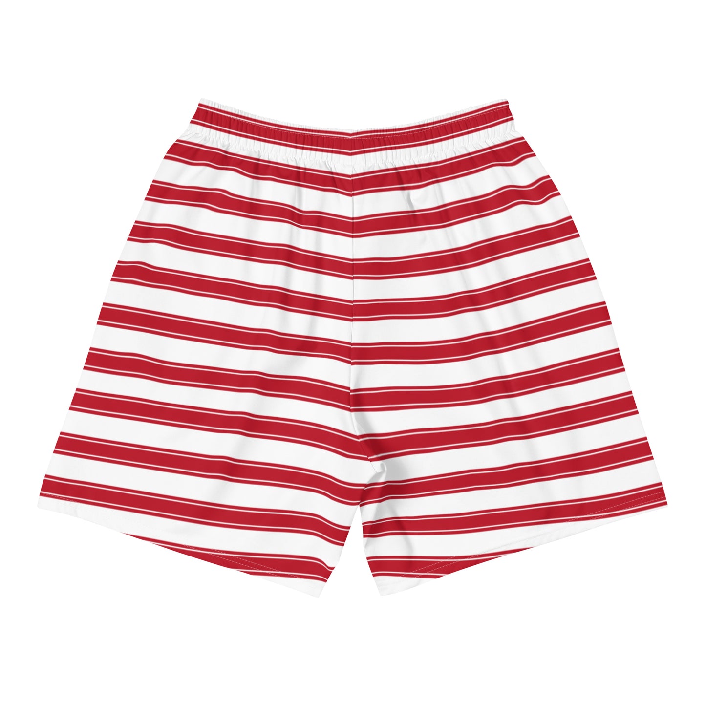Red Stripes - Inspired By Selena Gomez - Sustainably Made Men's Shorts