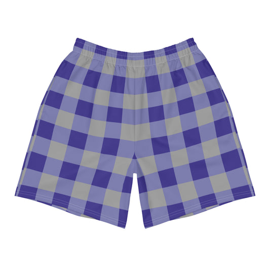Gingham Blue - Inspired By Harry Styles - Sustainably Made Men's Shorts