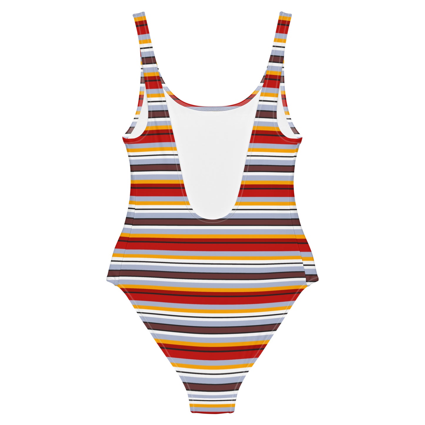 Multi Colored Lines - Inspired By Taylor Swift - Sustainably Made One-Piece Swimsuit