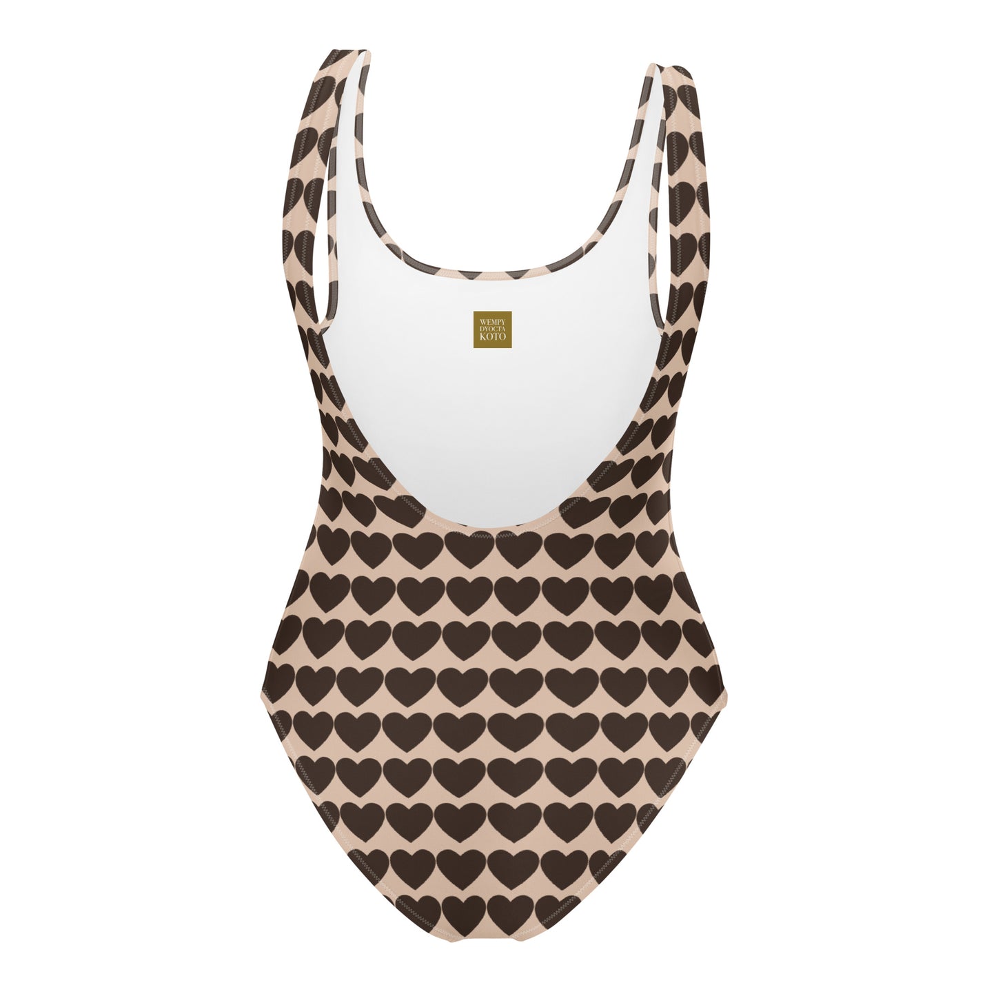 Heart Pattern - Inspired By Harry Styles - Sustainably Made One-Piece Swimsuit
