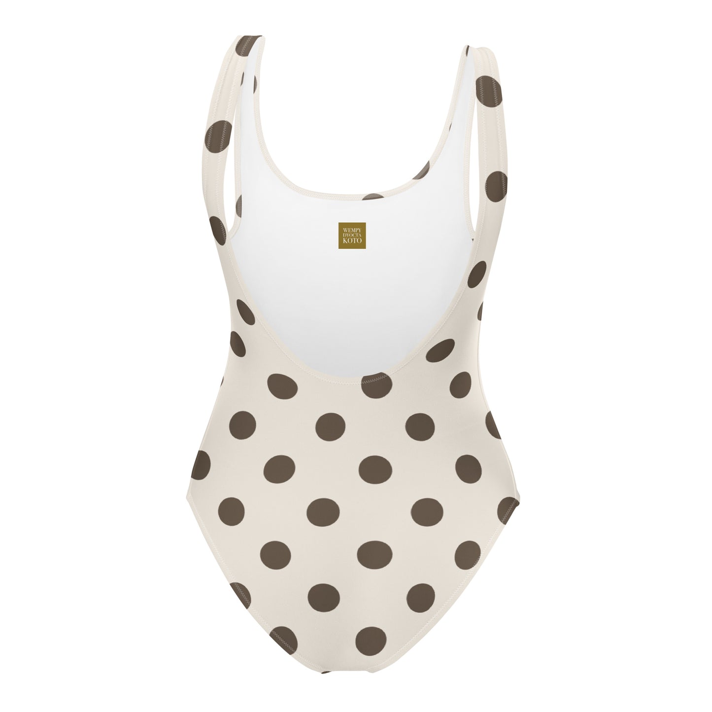 Polkadot - Inspired By Dua Lipa - Sustainably Made One-Piece Swimsuit