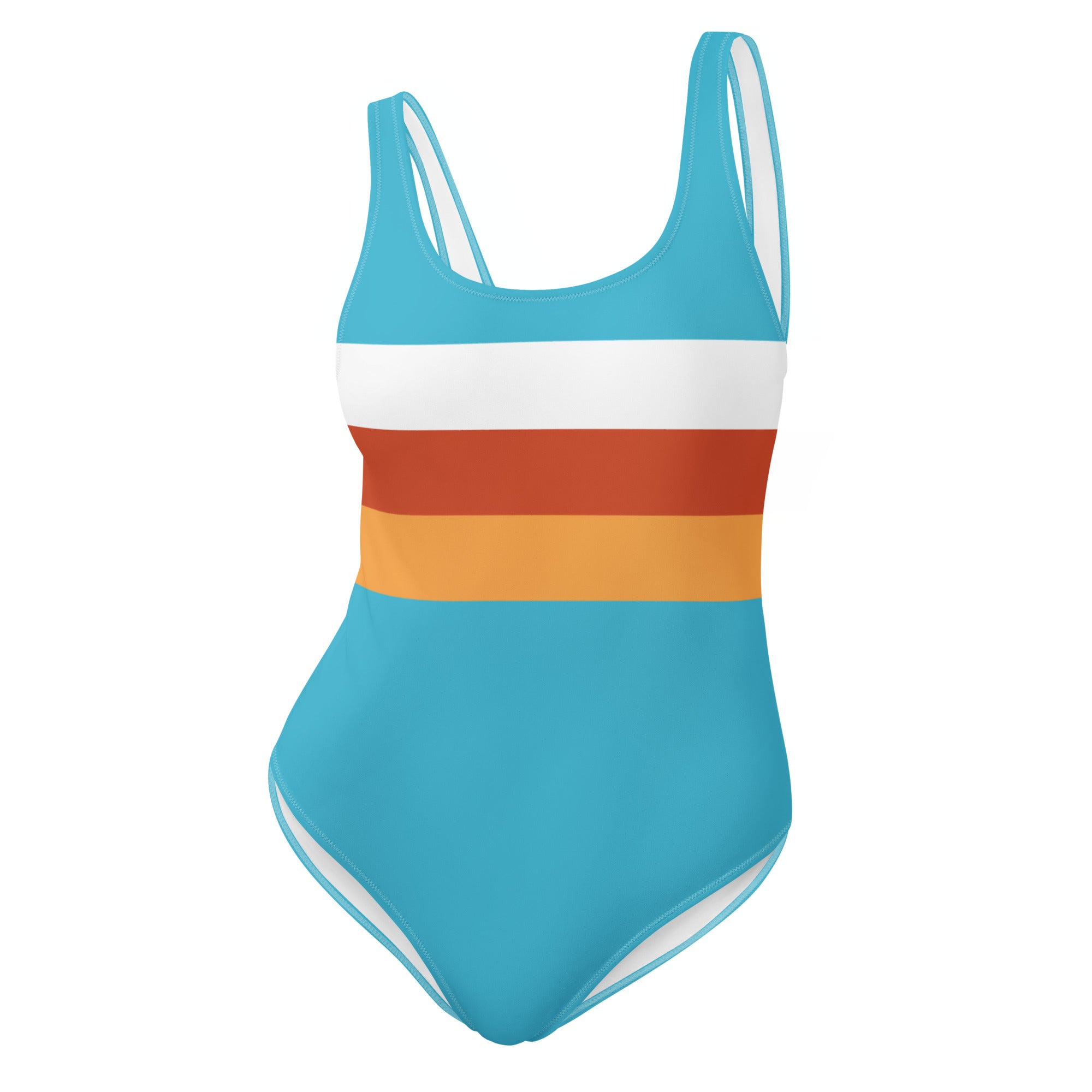 Swift Stripes - Inspired By Taylor Swift - Sustainably Made One-Piece Swimsuit