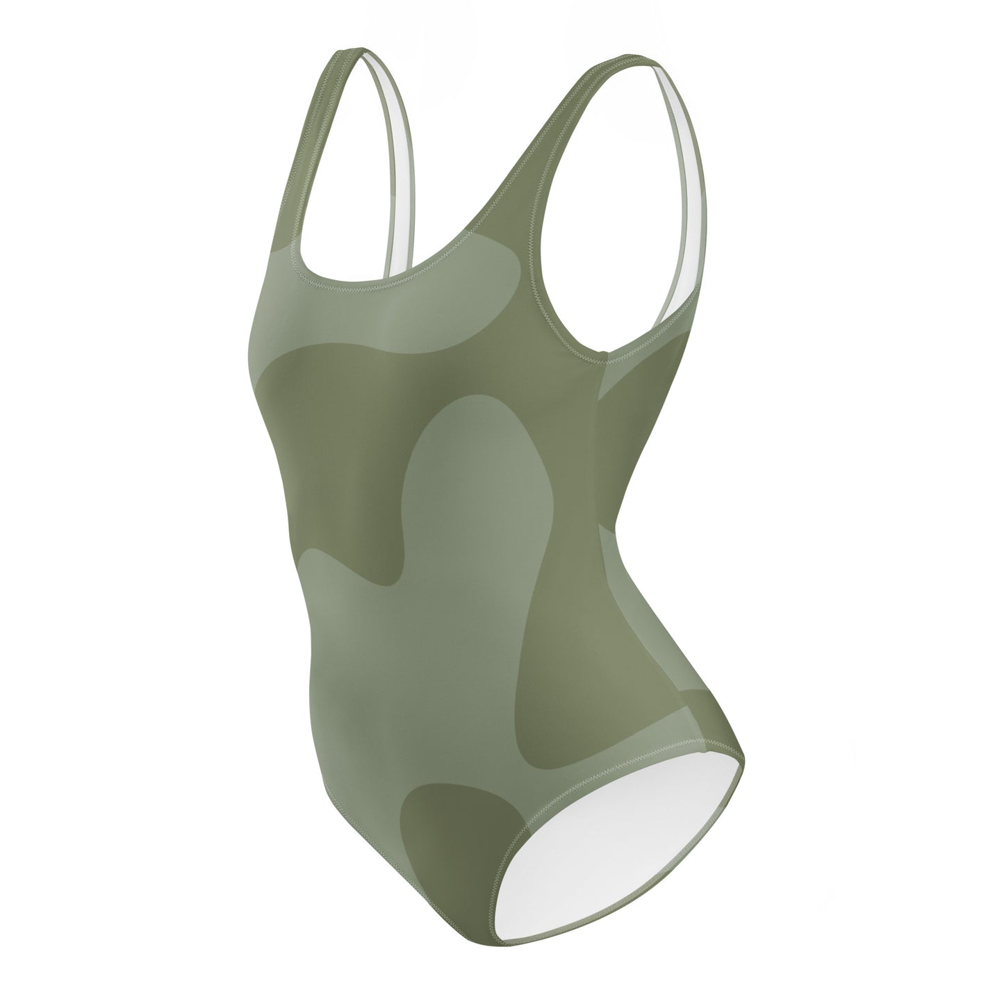 Army Look - Inspired By Zendaya - Sustainably Made One-Piece Swimsuit