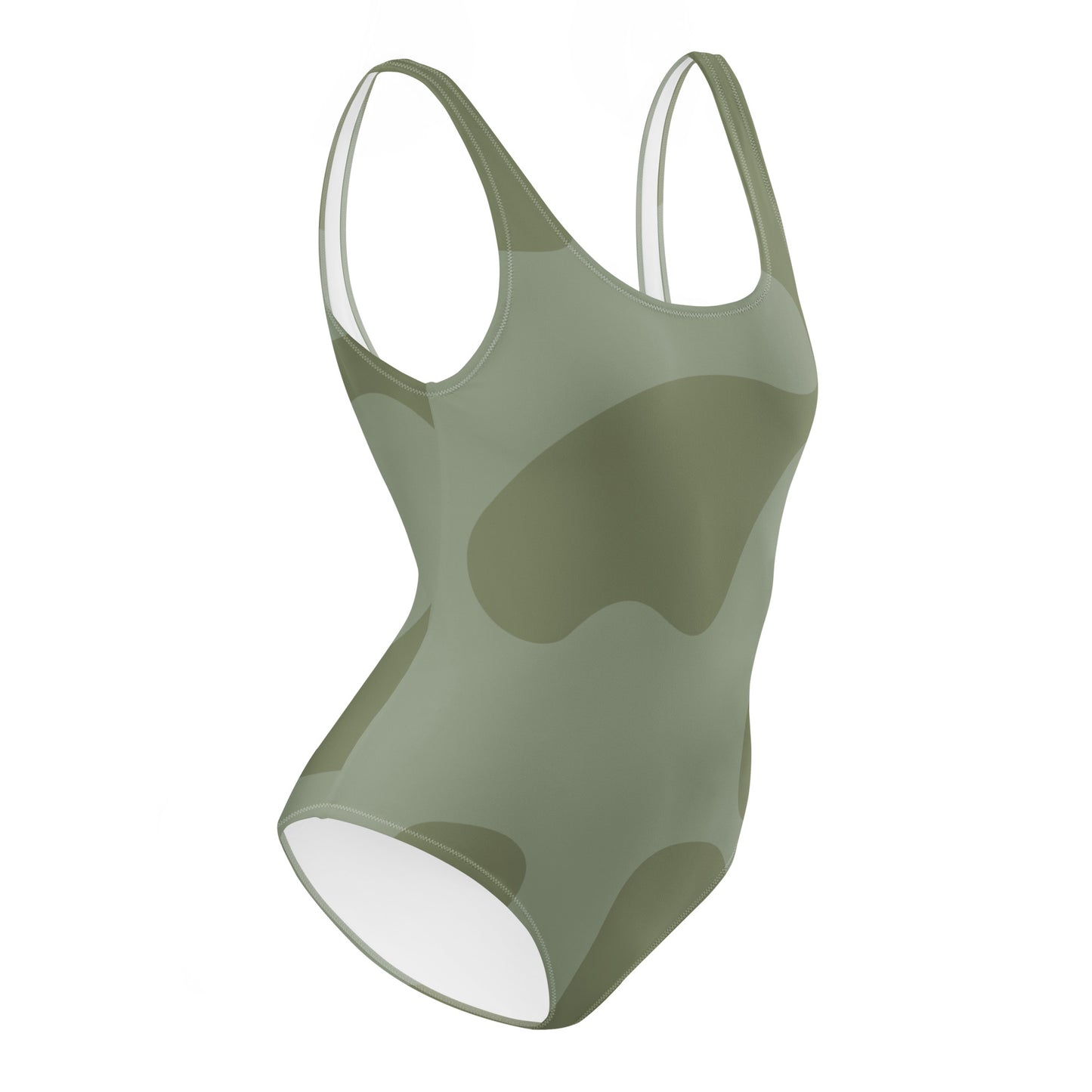 Army Look - Inspired By Zendaya - Sustainably Made One-Piece Swimsuit