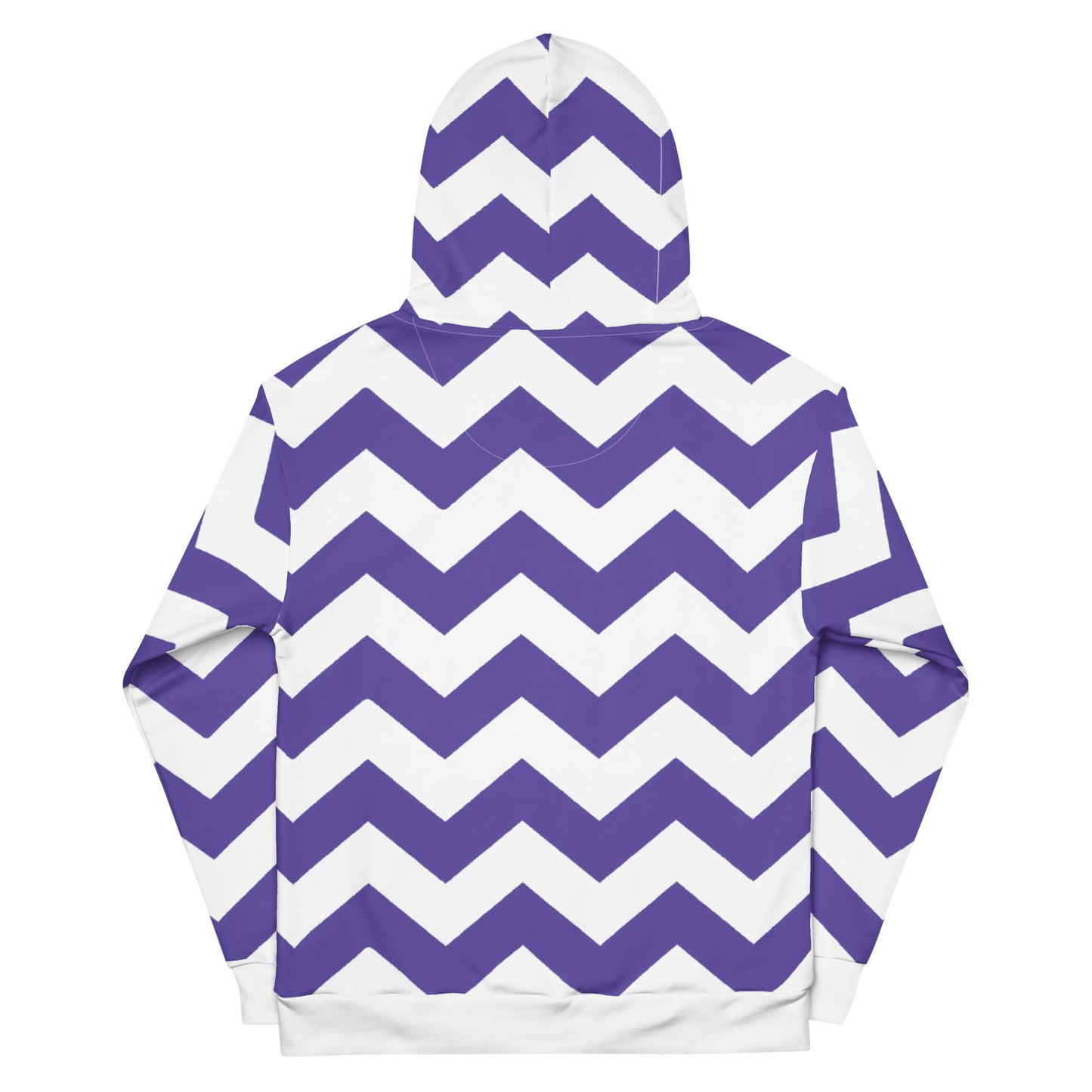Blue Zigzag - Inspired By Harry Styles - Sustainably Made Unisex Hoodie