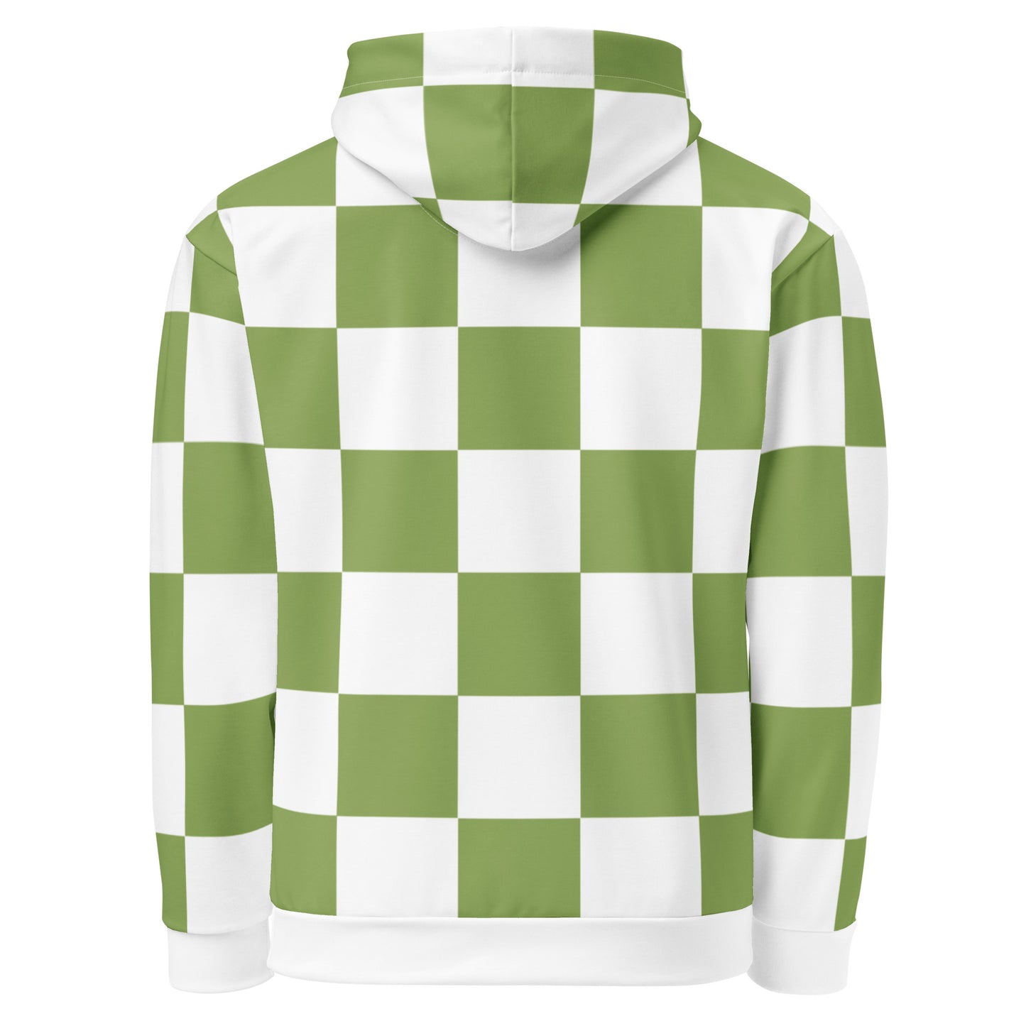 Green Chess Pattern - Inspired By Zendaya - Sustainably Made Unisex Hoodie